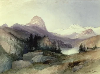 In den Bighorn Mountains, 1889